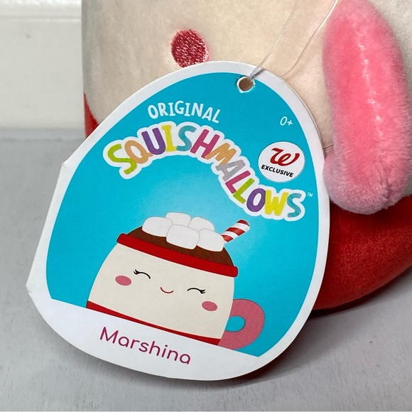 Squishmallows Marshina Hot Chocolate Cup Mug 5” Mini Plush Soft Toy Kellytoy NWT - Picture 4 of 12